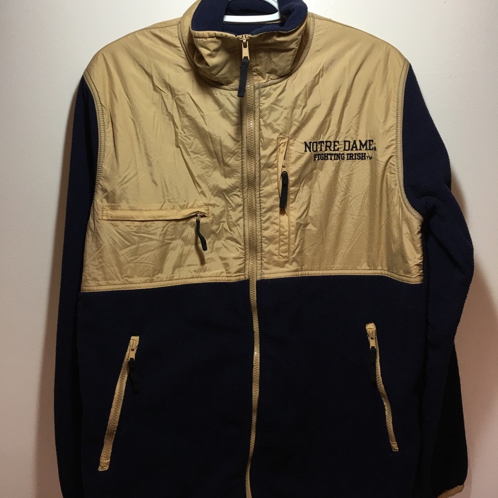 Notre Dame men’s fleece jacket